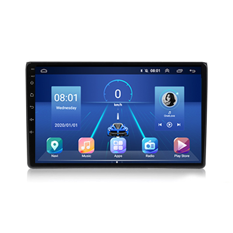 For 2000-2009 Audi A4 B6 wireless carplay with large central